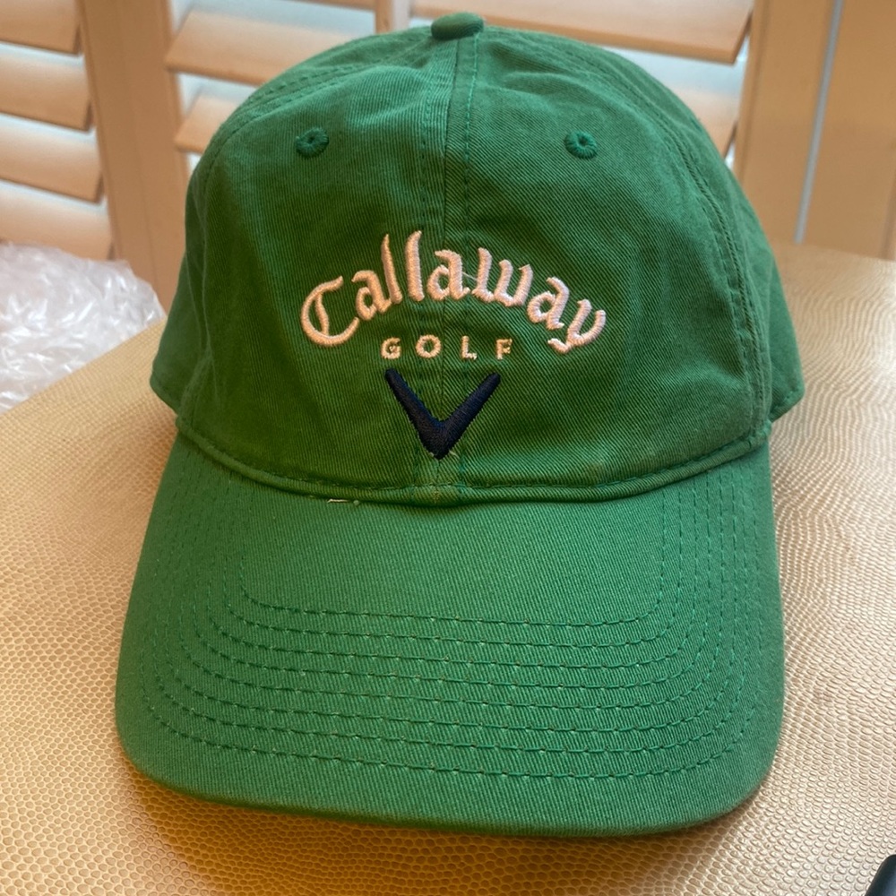 Green Callaway Golf Cap